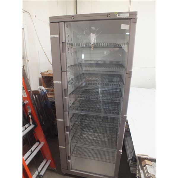 Display Cabinet On Wheels w/ Keys