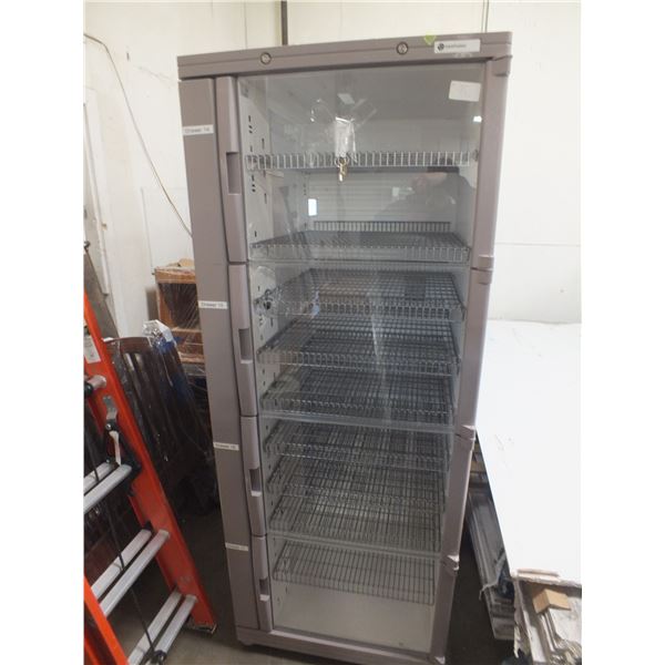 Display Cabinet On Wheels w/ Keys