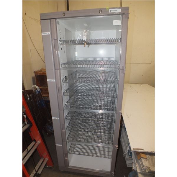 Display Cabinet On Wheels w/ Keys