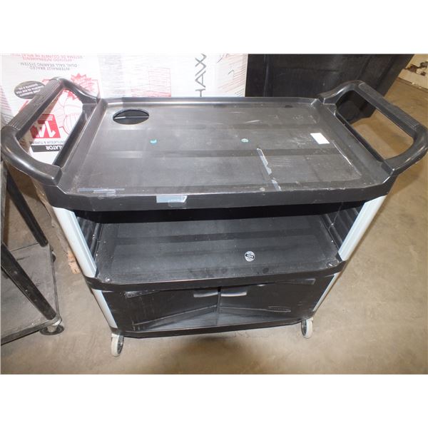 Rubbermaid Cart On wheels