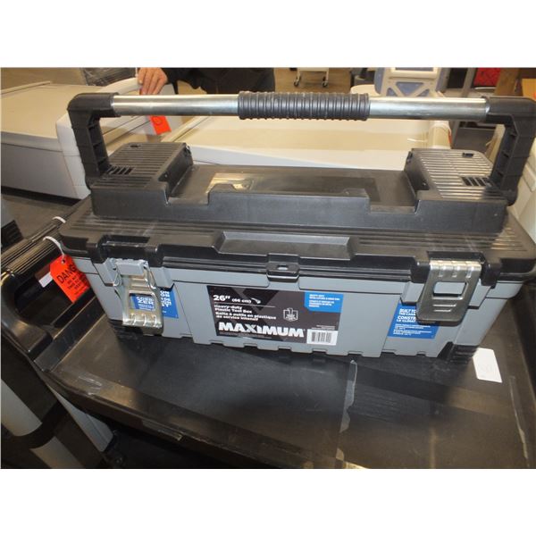 26" Maximum Plastic Tool Box