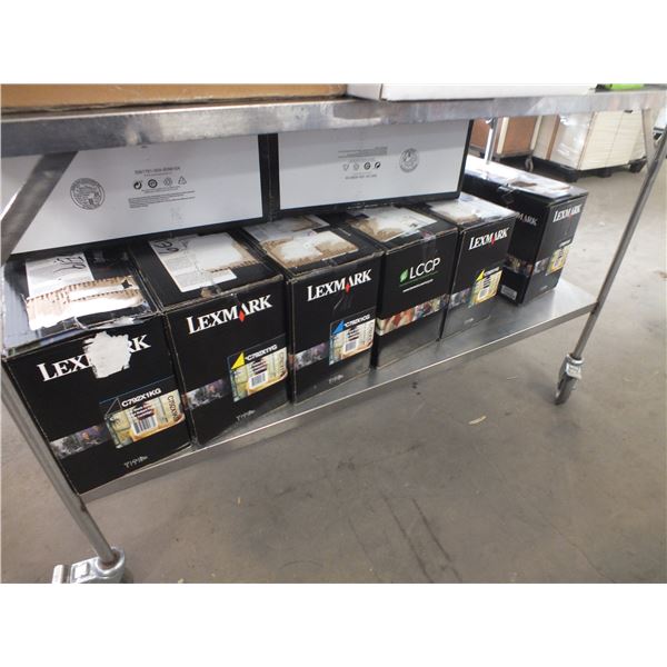 11 Boxes Of Assorted Toner