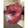 Image 1 : Red Bean Bag Chair