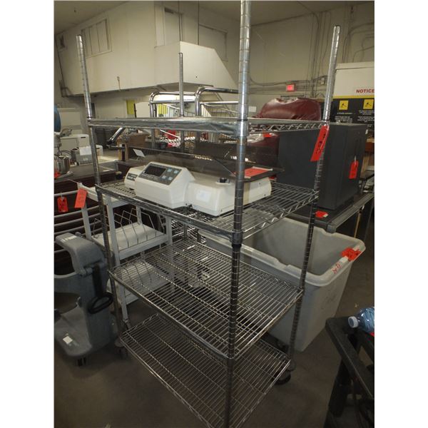 Stainless Steel Storage Rack On Wheels