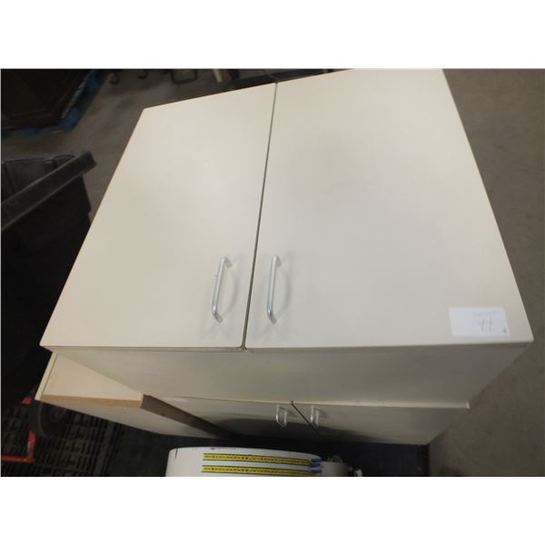 4 Wooden Wall Cabinets