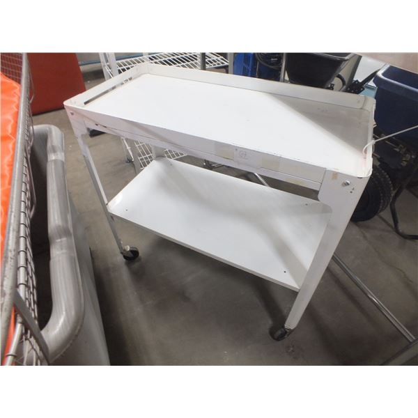 Metal Cart On wheels