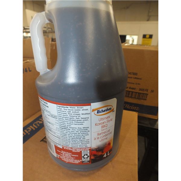 2 Case's Of Korean Style BBQ Sauce