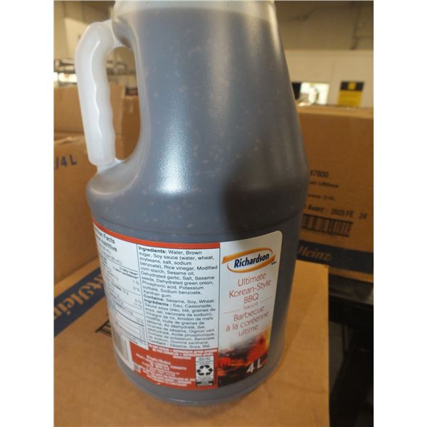 2 Case's Of Korean Style BBQ Sauce