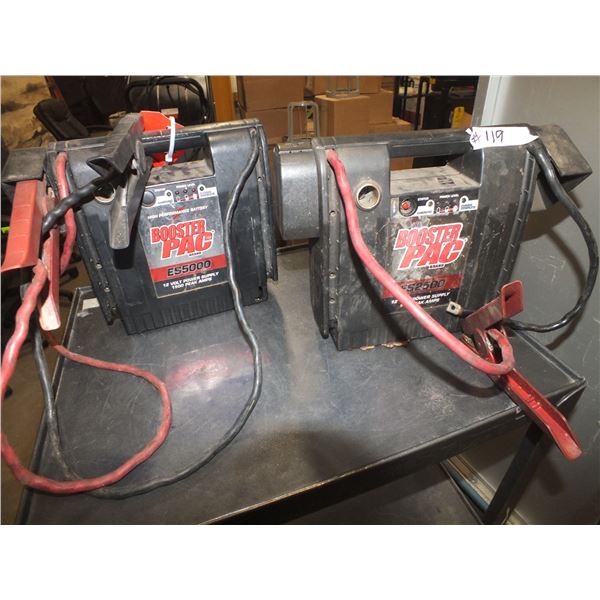 Two 12 Volt Booster Packs