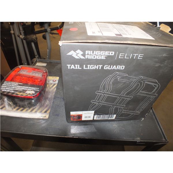 Jeep Wrangler Tail Light & Tail Light Guard