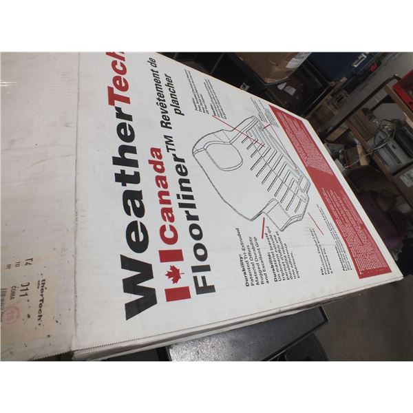 Weather-Tech Front Floor Matts For A Toyota Tacoma