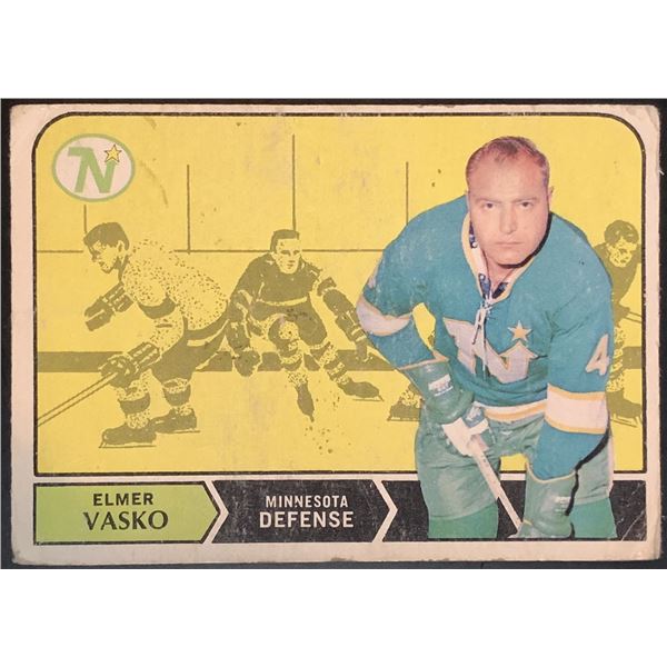 1968-69 O-PEE-CHEE ELMER VASKO (HOF)