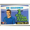 Image 1 : 1971-72 O-PEE-CHEE EDDIE GIACOMIN (HOF)