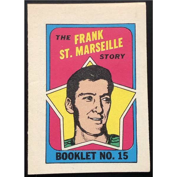 1971-72 O-PEE-CHEE FRANK ST. MARSEILLE
