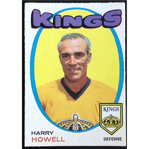 1971-72 O-PEE-CHEE HARRY HOWELL (HOF)