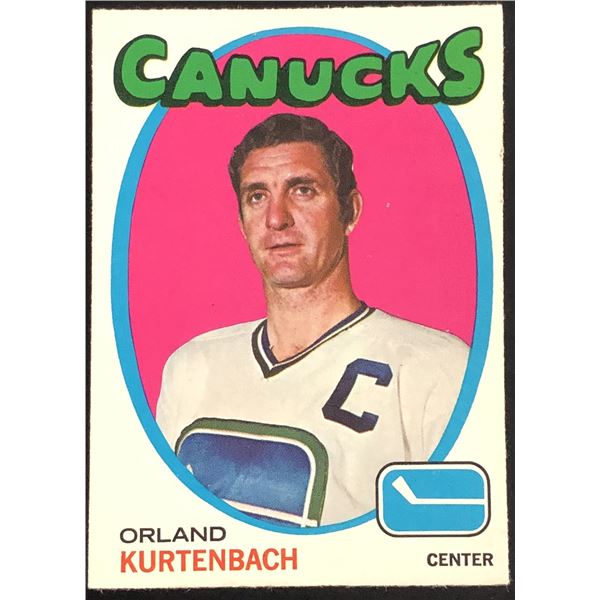 1971-72 O-PEE-CHEE ORLAND KURTENBACH (HOF)