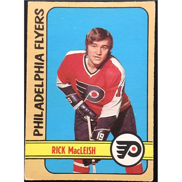 1972-73 O-PEE-CHEE RICK MacLEISH (HOF) ROOKIE CARD