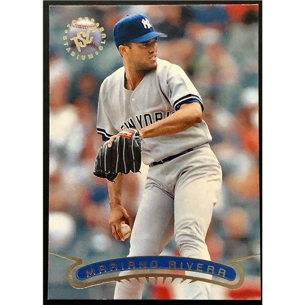 1996 TOPPS STADIUM MARIANO RIVERA (HOF) ROOKIE CARD