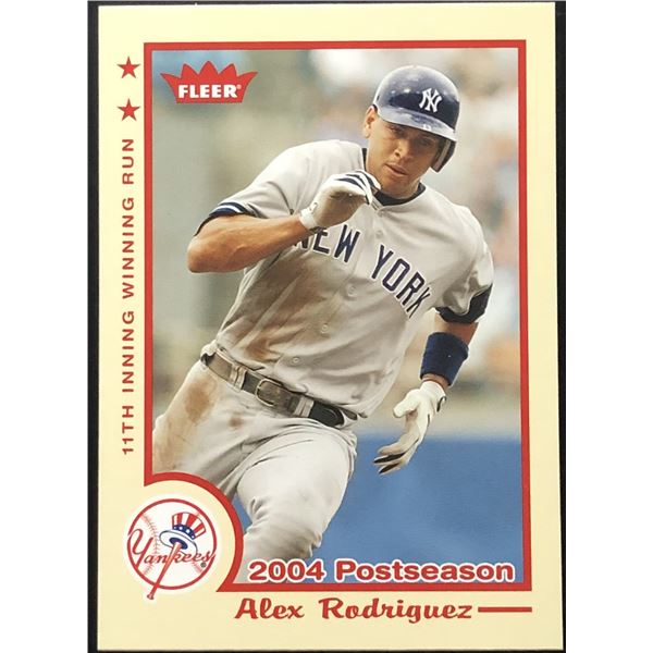 2005 FLEER ALEX RODRIGUEZ