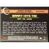 Image 2 : 2006 TOPPS BARRY BONDS