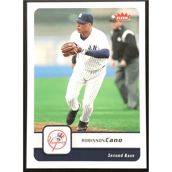 2006 FLEER ROBINSON CANO ROOKIE CARD