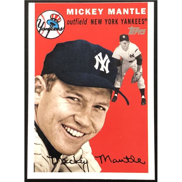 2007 TOPPS MICKEY MANTLE (HOF)