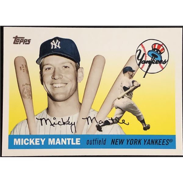 2008 TOPPS MICKEY MANTLE (HOF)