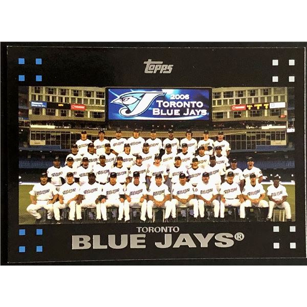 2007 TOPPS TORONTO BLUE JAYS