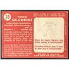 Image 2 : 1958 O-PEE-CHEE COOKIE GILCHRIST (HOF)