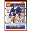 Image 1 : 1990-91 SCORE JEFF HACKETT ROOKIE CARD