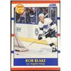 Image 1 : 1990-91 SCORE ROB BLAKE (HOF) ROOKIE CARD