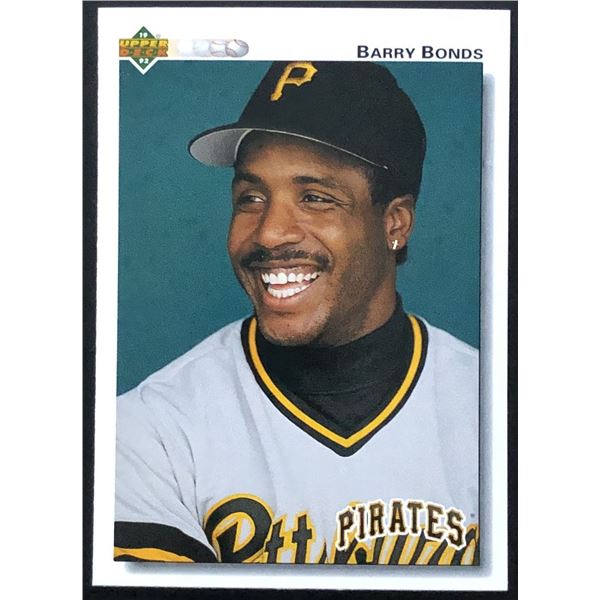 1992 UPPER DECK BARRY BONDS