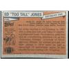 Image 2 : 1981 TOPPS ED 'TOO TALL' JONES (HOF)