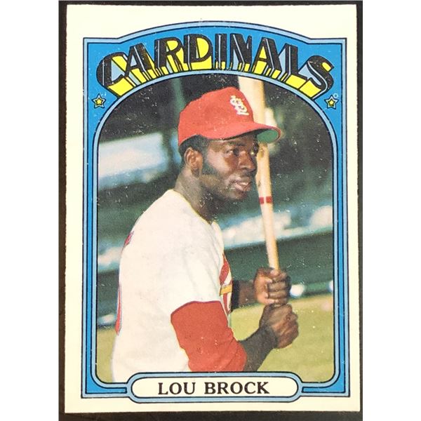 1972 O-PEE-CHEE LOU BROCK (HOF)