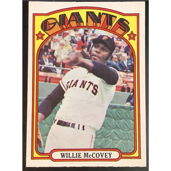 1972 O-PEE-CHEE WILLIE McCOVEY (HOF)