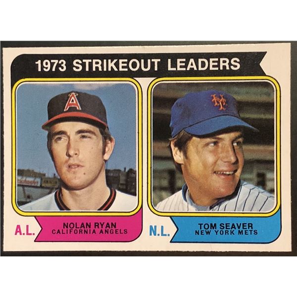 1974 O-PEE-CHEE NOLAN RYAN & TOM SEAVER (HOF)