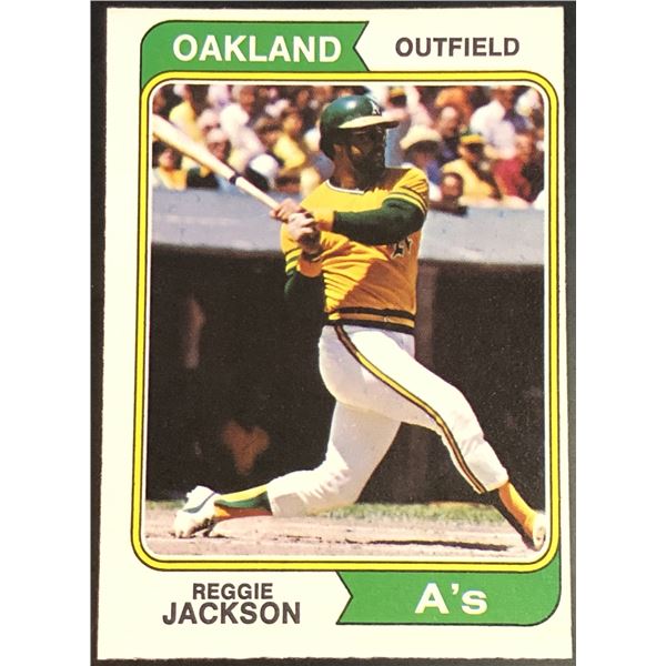 1974 O-PEE-CHEE REGGIE JACKSON (HOF)