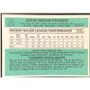 Image 2 : 1984 DONRUSS JULIO FRANCO (HOF) ROOKIE CARD