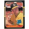 Image 1 : 1987 DONRUSS MARK McGWIRE ROOKIE CARD