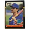 Image 1 : 1987 DONRUSS RAFAEL PALMEIRO ROOKIE CARD