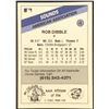 Image 2 : 1988 CMC ROB DIBBLE MINOR LEAGUE CARD
