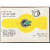Image 1 : 1973-74 O-PEE-CHEE CALIFORNIA GOLDEN SEALS - RING INSERT