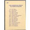 Image 2 : 1974-75 O-PEE-CHEE LOS ANGELES KINGS