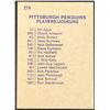 Image 2 : 1974-75 O-PEE-CHEE PITTSBURGH PENGUINS