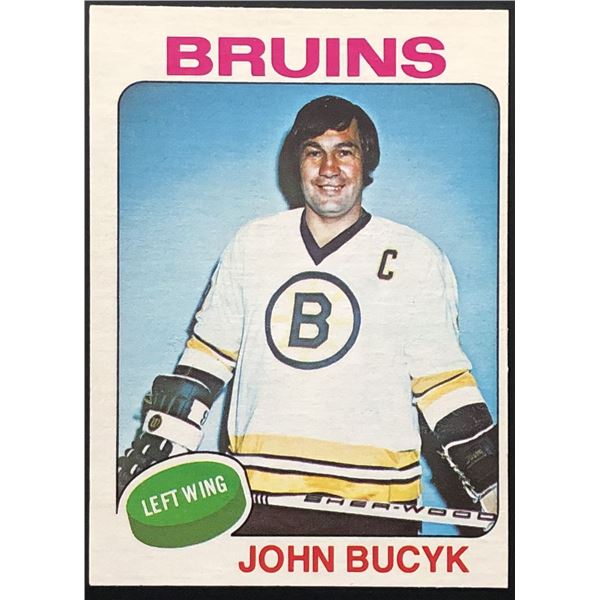 1975-76 O-PEE-CHEE JOHNNY BUCYK (HOF)