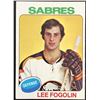 Image 1 : 1975-76 TOPPS LEE FOGOLIN ROOKIE CARD