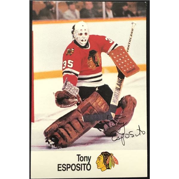 1988-89 ESSO TONY ESPOSITO (HOF)