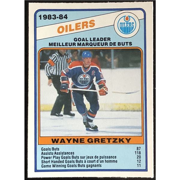 1984-85 O-PEE-CHEE WAYNE GRETZKY (HOF)