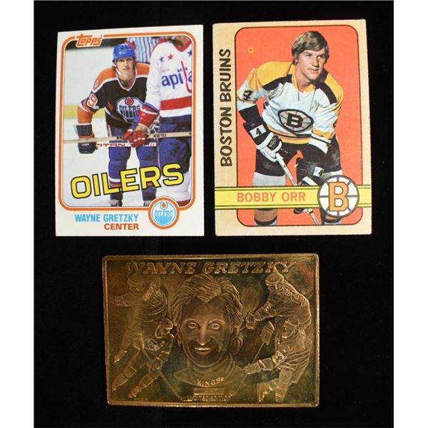 HOCKEY LEGENDS WAYNE GRETZKY & BOBBY ORR