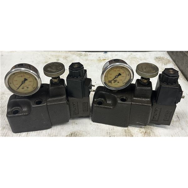 (2) Yuken #DSG-01-2B2-A110-N1 Directional Valves